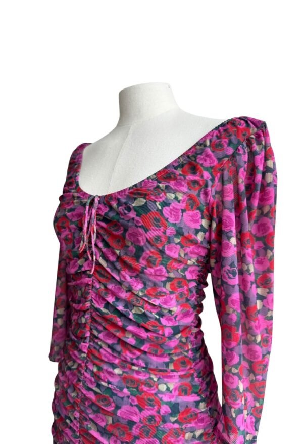 GANNI -  PRINTED FLORAL DRESS - Image 6